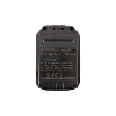 DANTONA Power Tool Battery, TOOL-409LI-15 TOOL-409LI-15